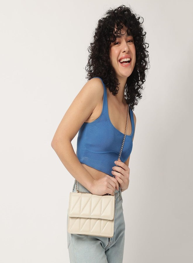 Fastrack Trendy Sling Bag with Adjustable Strap | Faux-Leather Women's Handbags | Sling for Casual Carry | Sling for Casual Carry - Image 2